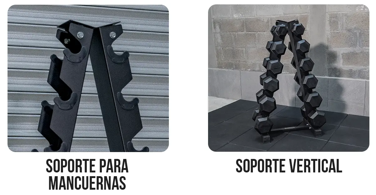 Soporte Vertical mancuernas