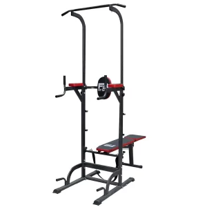 Estación de Pull-Ups y Abs con Banca