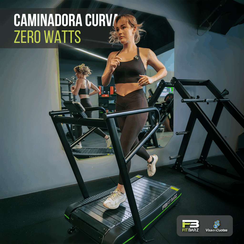 Caminadora Curva Home FB-ZeroWatt – Corre de forma natural con impulso propio