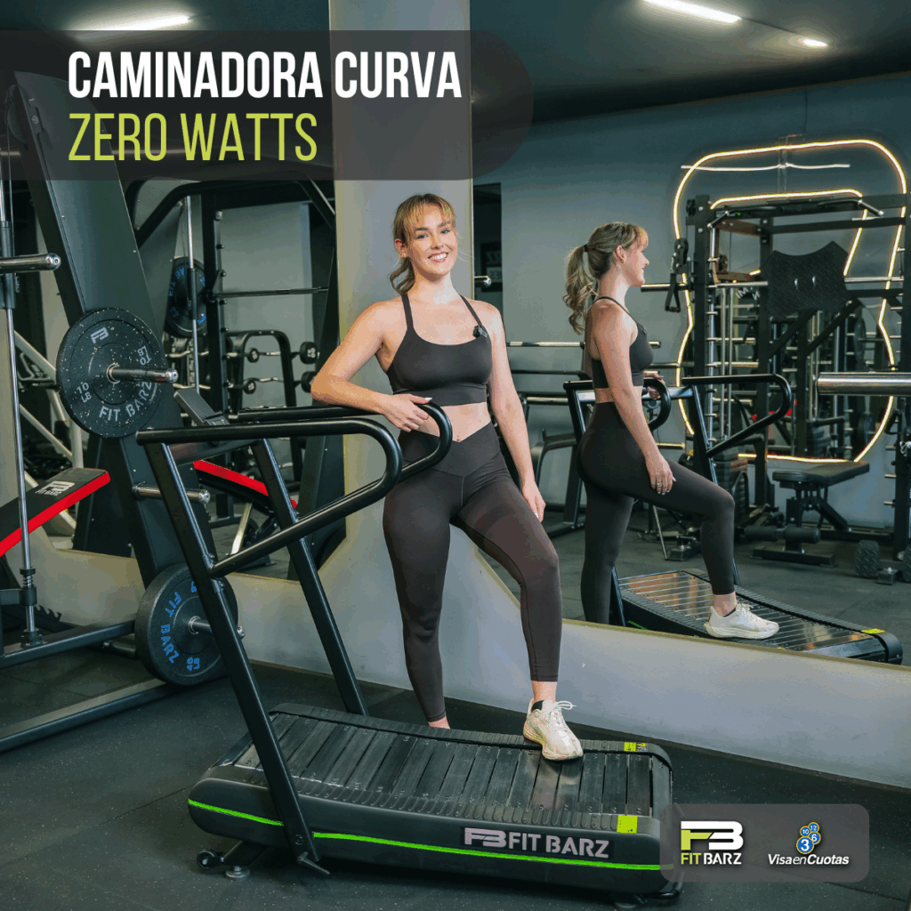 Caminadora Curva Home FB-ZeroWatt – Corre de forma natural con impulso propio