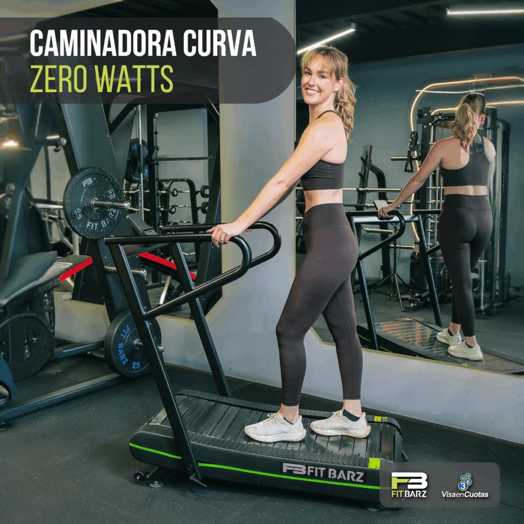 Caminadora Curva Home FB-ZeroWatt – Corre de forma natural con impulso propio