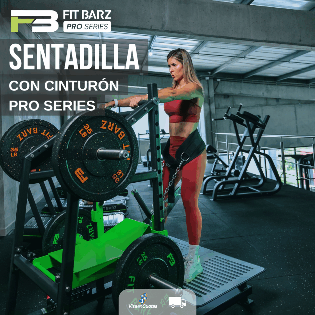 Sentadilla con Cinturón FB PRO Series – Máquina para sentadillas sin carga en hombros