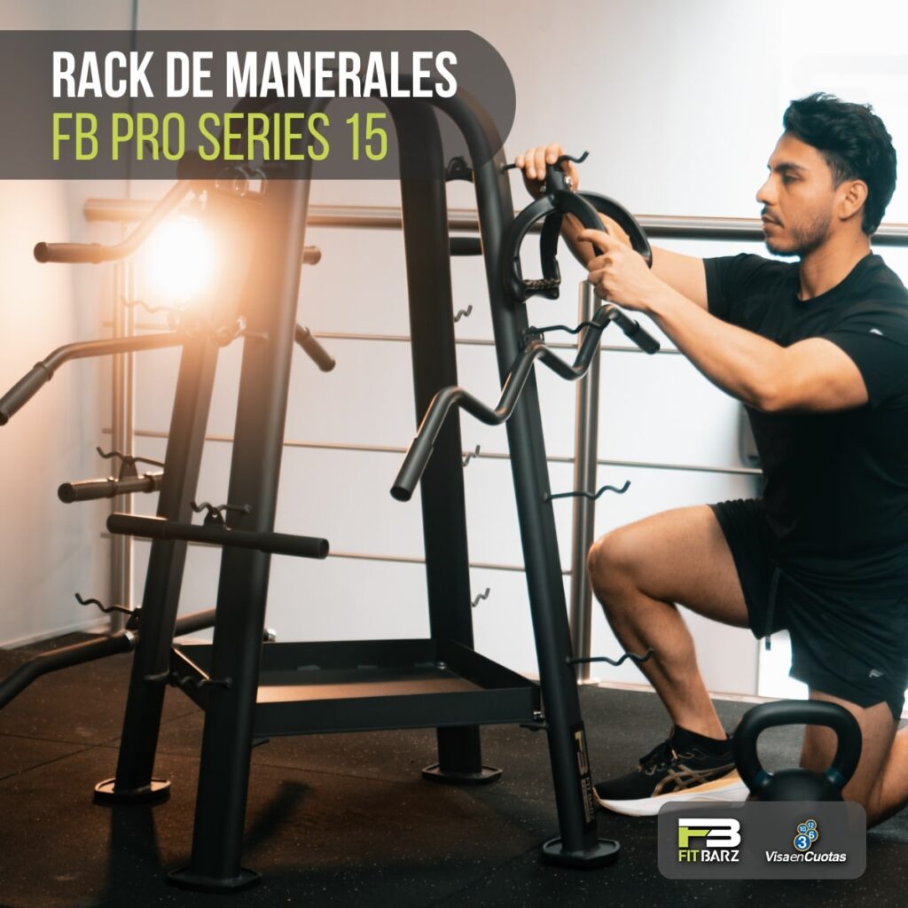 Rack de Manerales FB PRO Series – Organización Eficiente para Accesorios de Poleas