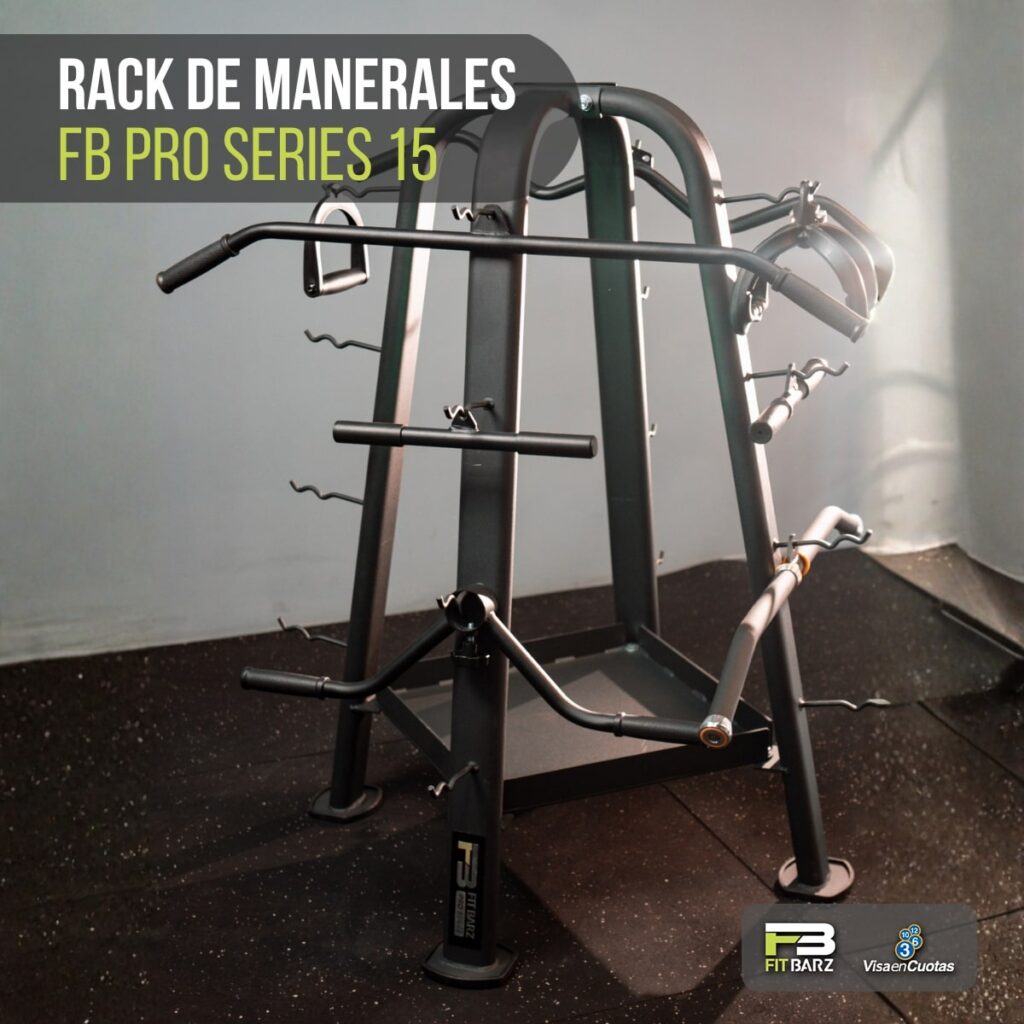 Rack de Manerales FB PRO Series – Organización Eficiente para Accesorios de Poleas