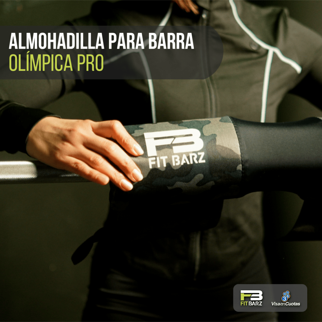 Almohadilla para Barra Olímpica PRO Negra – Para Hip Thrust y Sentadilla - Cobertura y Protección y confort para cuello y hombros