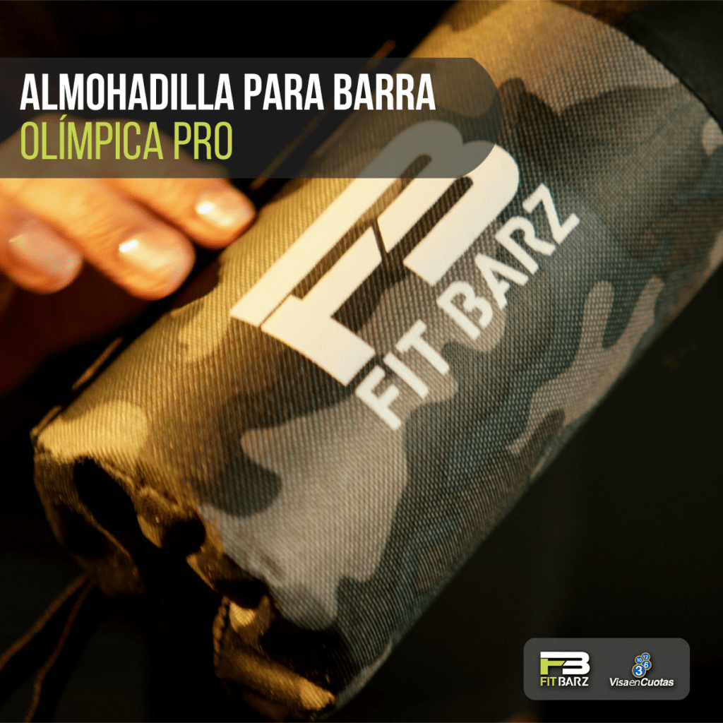 Almohadilla para Barra Olímpica PRO Negra – Para Hip Thrust y Sentadilla - Cobertura y Protección y confort para cuello y hombros