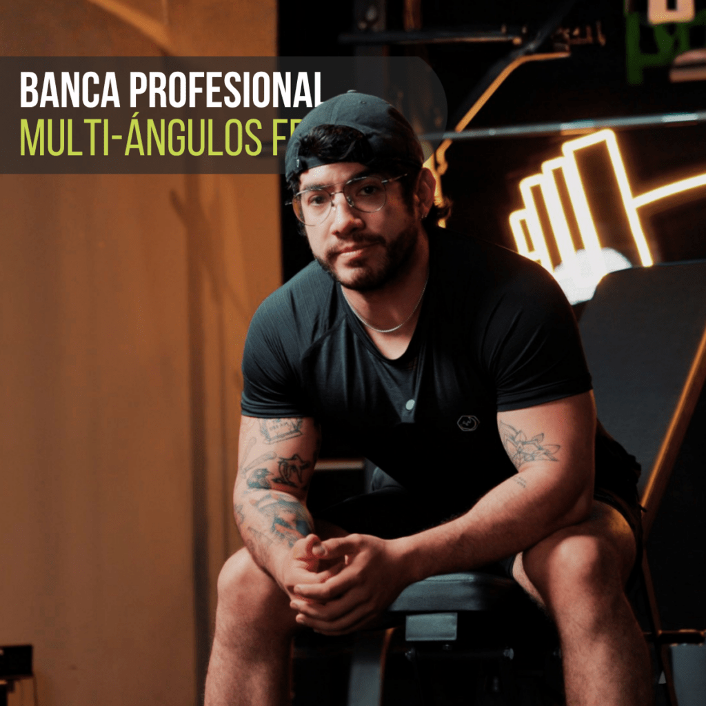 Banca Profesional Multi-Ángulos FB-2.0 – Ajustable completa para entrenamiento de fuerza en casa
