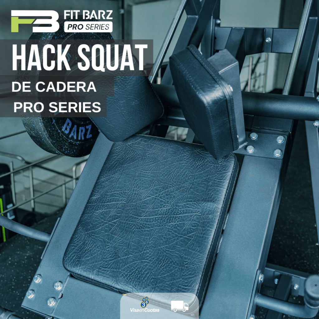 Hack Squat de Cadera FB PRO Series – Aislamiento de piernas con menor impacto en columna