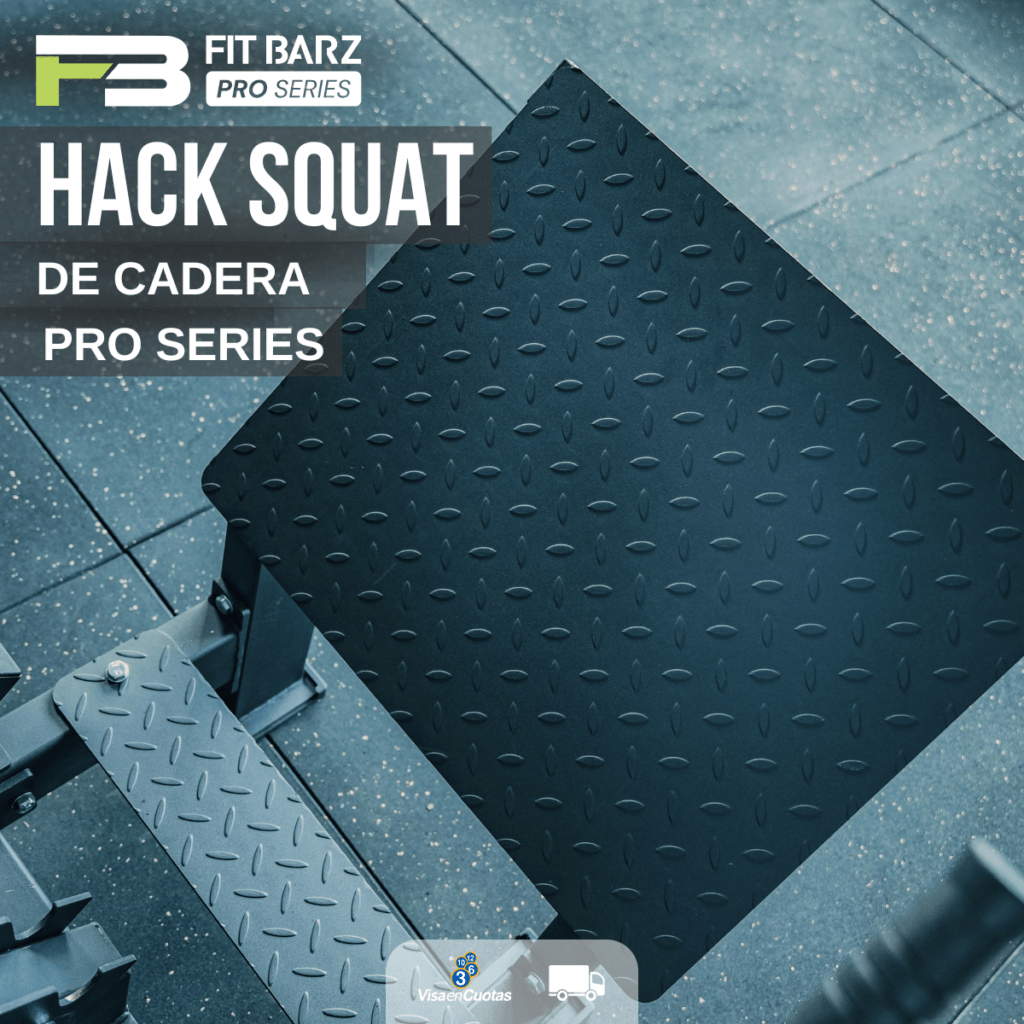Hack Squat de Cadera FB PRO Series – Aislamiento de piernas con menor impacto en columna