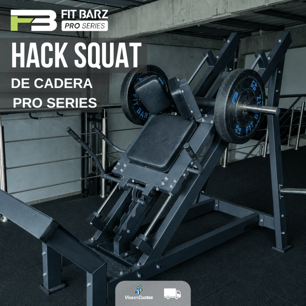 Hack Squat de Cadera FB PRO Series – Aislamiento de piernas con menor impacto en columna