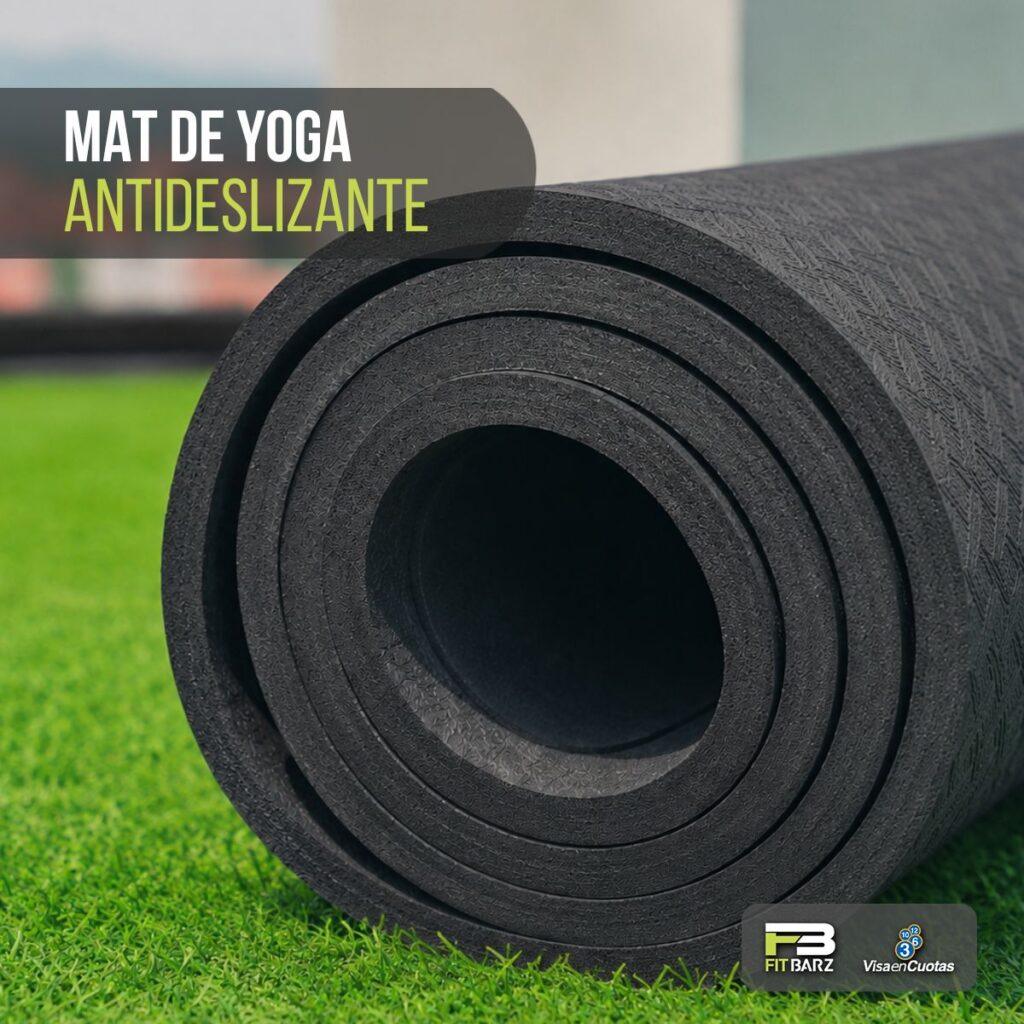 Mat de Yoga Antideslizante – Máxima Comodidad, Estabilidad y Protección para Entrenamientos en Casa