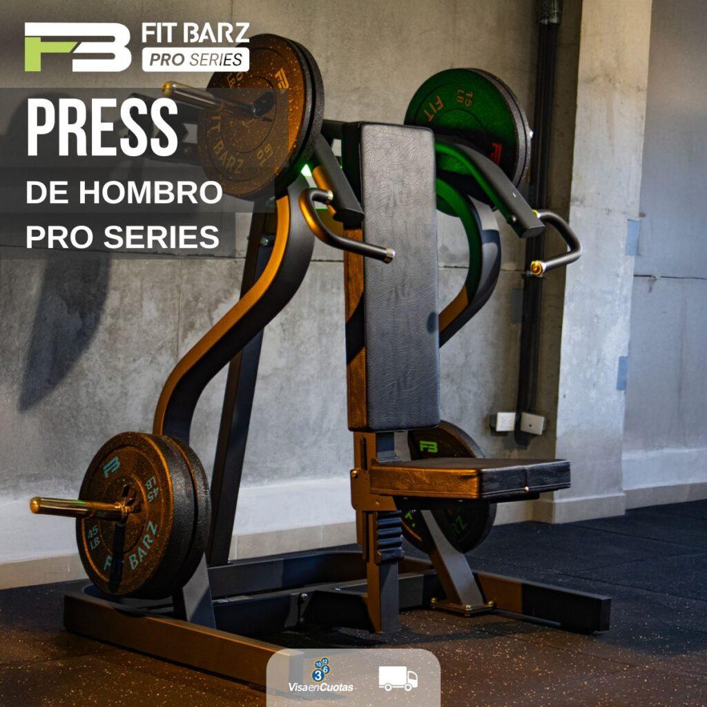 Máquina Press de Hombro FB PRO Series – Cargada a Disco para Uso Industrial de Alto Rendimiento