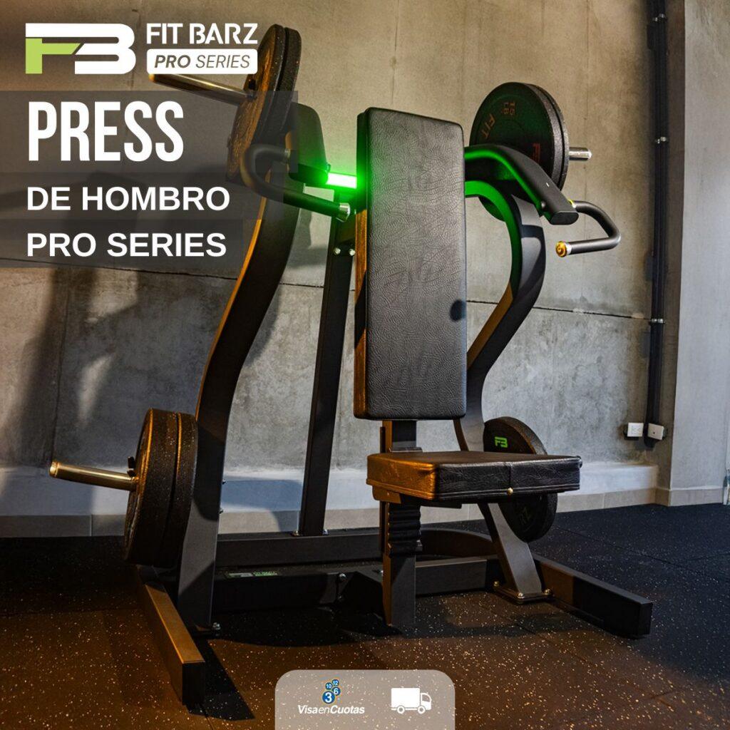 Máquina Press de Hombro FB PRO Series – Cargada a Disco para Uso Industrial de Alto Rendimiento