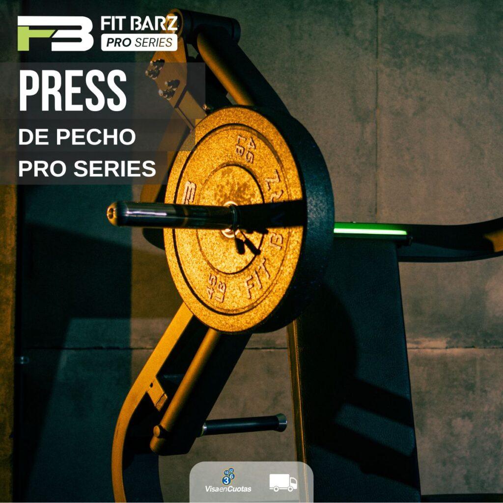 Máquina Press de Pecho FB PRO Series – Cargada a Disco con Estructura Industrial de Alto Rendimiento
