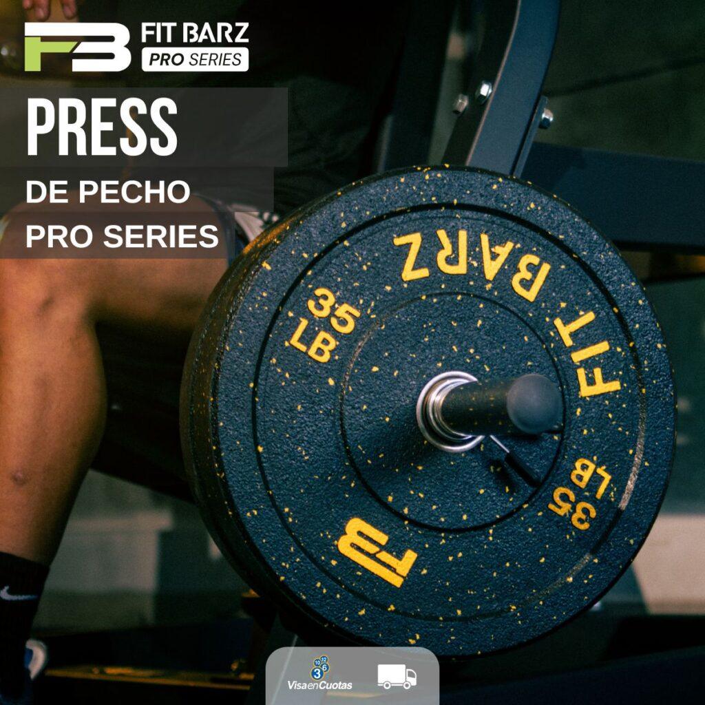 Máquina Press de Pecho FB PRO Series – Cargada a Disco con Estructura Industrial de Alto Rendimiento