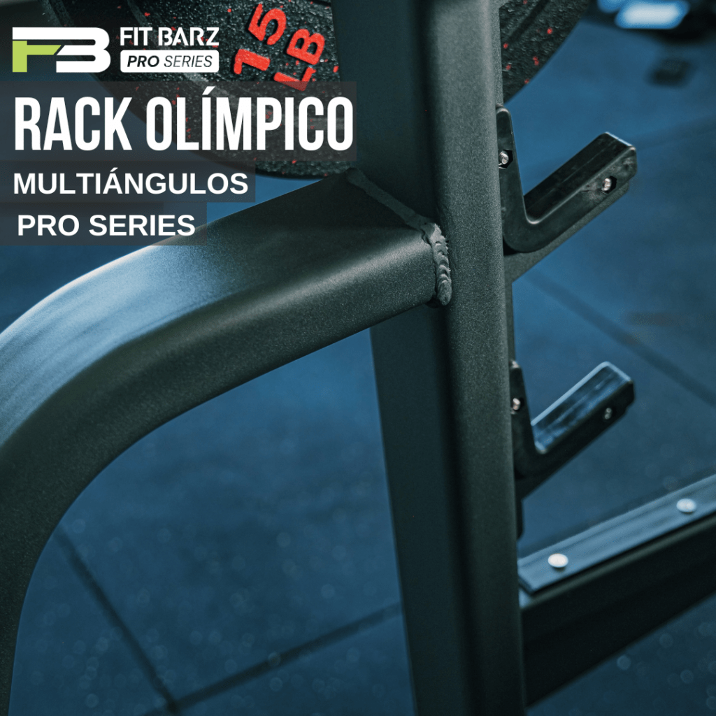 Rack Olímpico Multiángulos para Press de Pecho con Banca Plana Integrada – Acero 12mm, Uso Industrial
