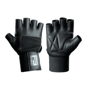 Guantes de Gym con Muñequera ULTRA 100% Cuero Genuino para Hombre y Mujer