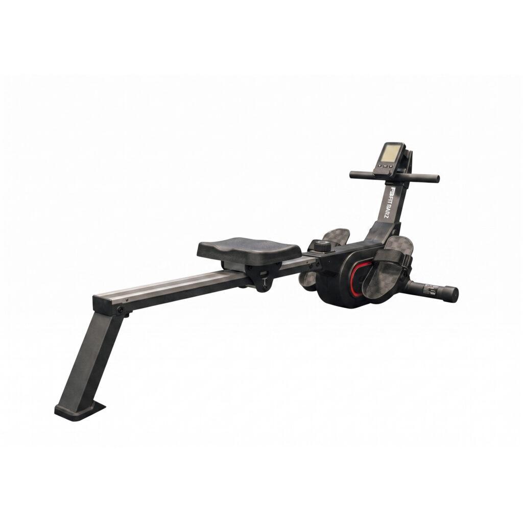 Máquina de Remo FB-Row 2.0 – Remadora Plegable con Resistencia Magnética de 8 Niveles, Monitor LCD, Carga Máx. 110kg, Cero Ruido y Mantenimiento, Ideal para Cardio en Casa