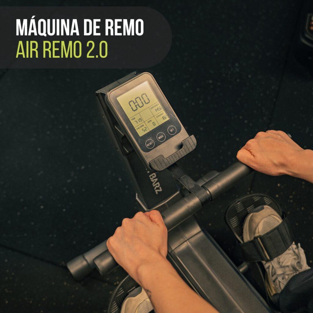 Máquina de Remo FB-Row 2.0 – Remadora Plegable con Resistencia Magnética de 8 Niveles, Monitor LCD, Carga Máx. 110kg, Cero Ruido y Mantenimiento, Ideal para Cardio en Casa