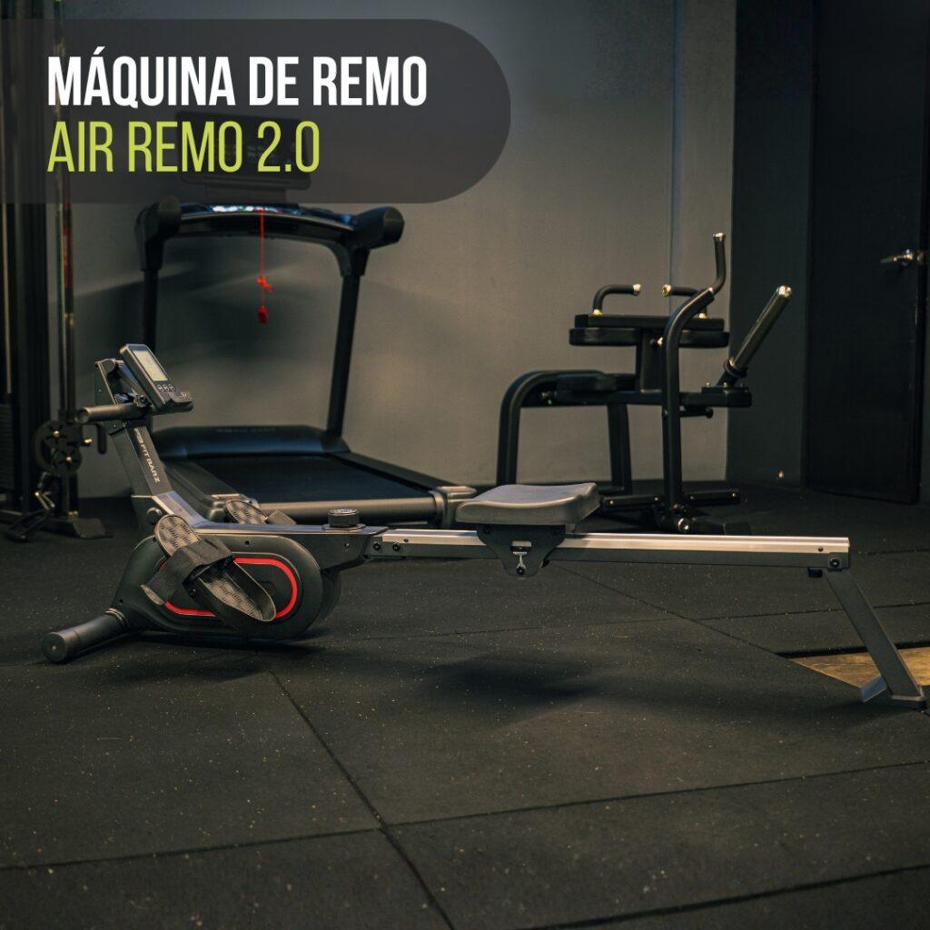 Máquina de Remo FB-Row 2.0 – Remadora Plegable con Resistencia Magnética de 8 Niveles, Monitor LCD, Carga Máx. 110kg, Cero Ruido y Mantenimiento, Ideal para Cardio en Casa