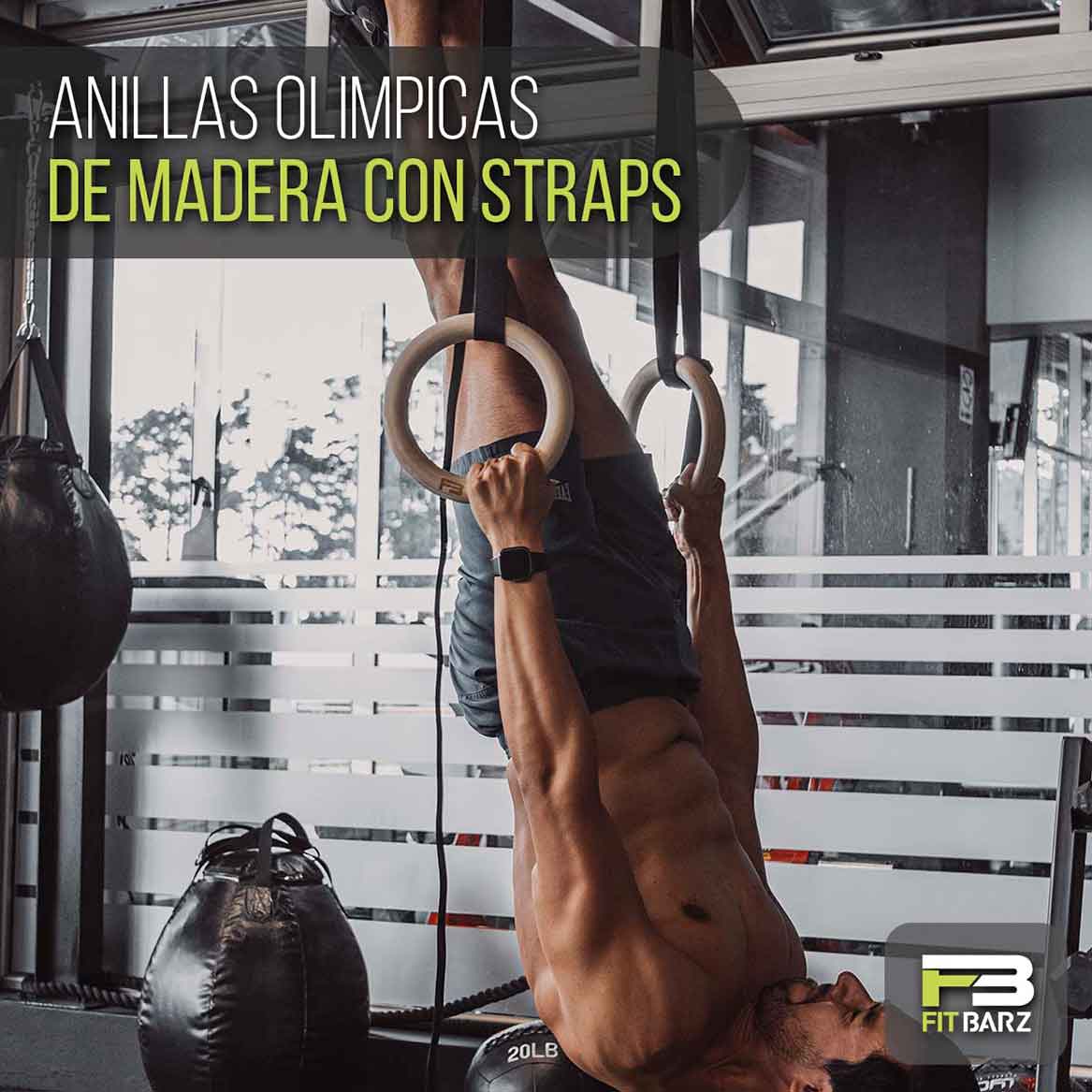 ANILLAS XSTEP CALISTENIA DE MADERA C/CORREAS – Tienda Sporthouse