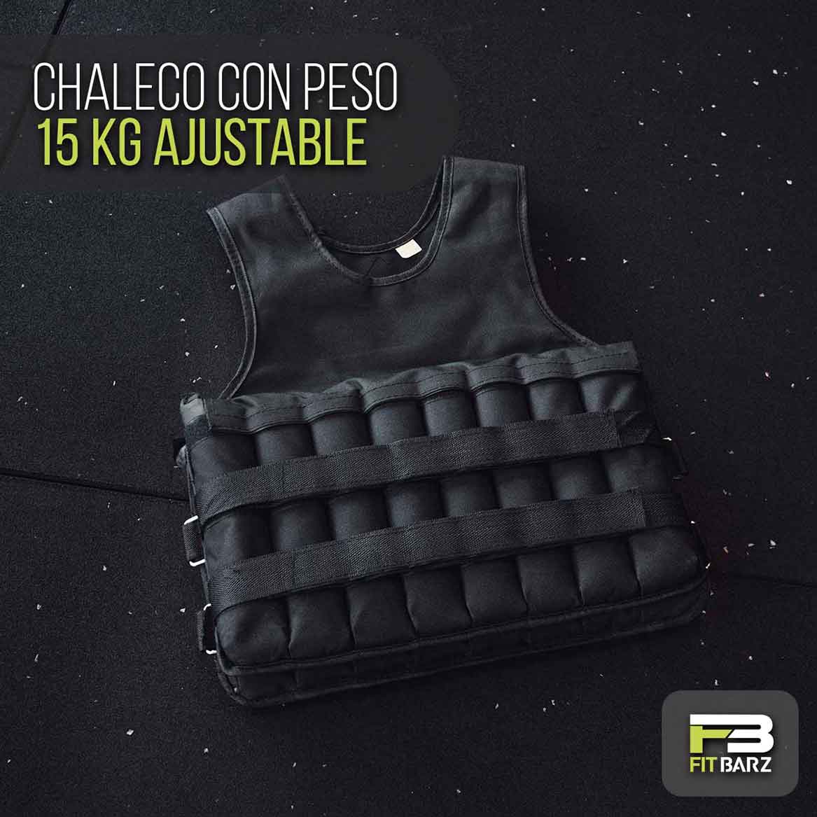 Chaleco Con Peso Ajustable 0-20 Kg Maxwod Taw7024