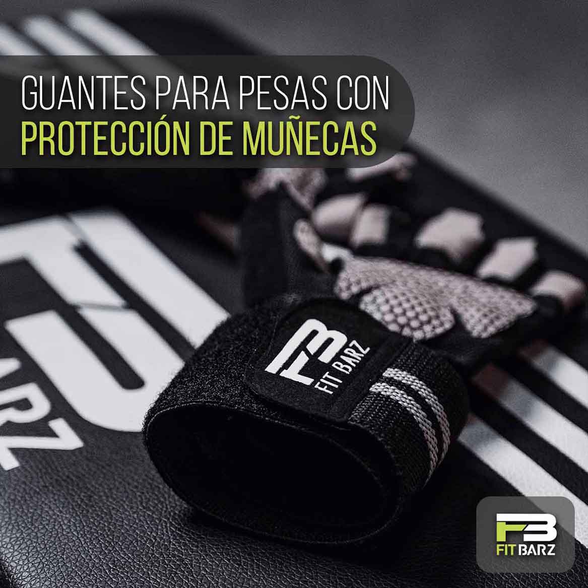 Guantes para Gym con Muñequera - Fitbarz