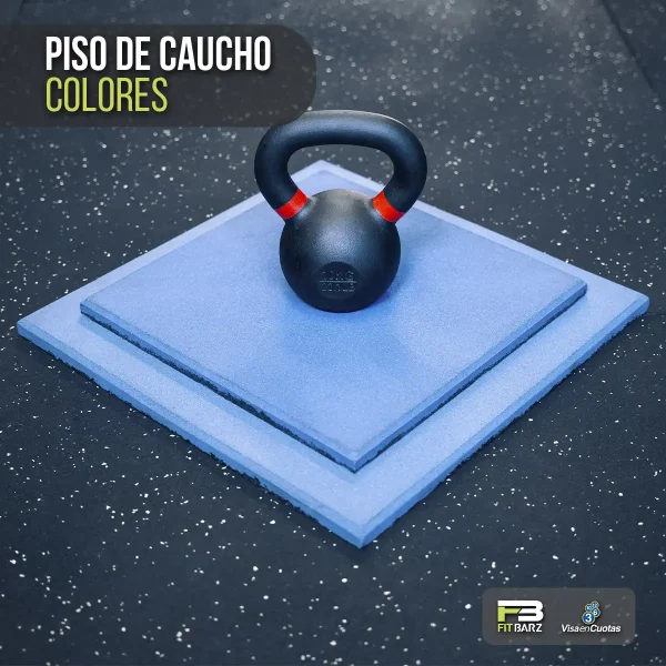 Piso de Caucho Colores (Bajo Pedido) - Imagen 6